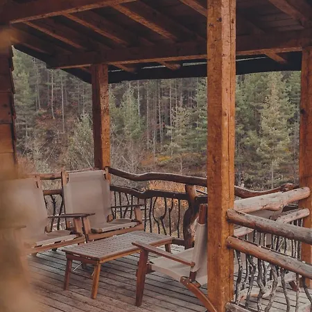 Villa панорама хаус и еко къщи дървена и землянка