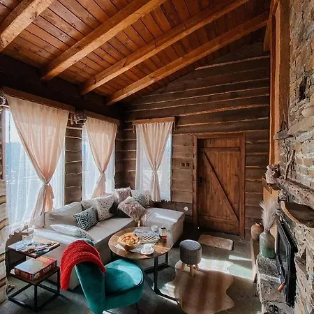 панорама хаус и еко къщи дървена и землянка * Lesten