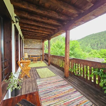 Villa панорама хаус и еко къщи дървена и землянка Lesten