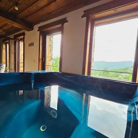 Villa панорама хаус и еко къщи дървена и землянка