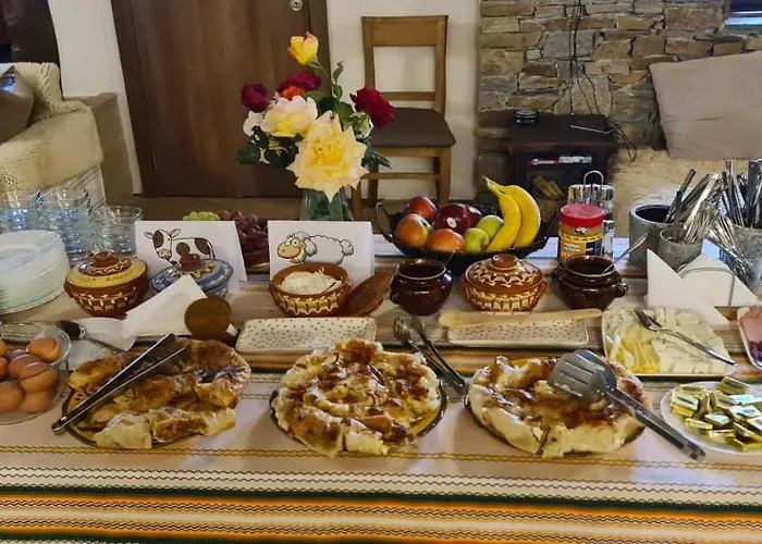 панорама хаус и еко къщи дървена и землянка * Лещен