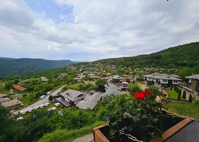 панорама хаус и еко къщи дървена и землянка