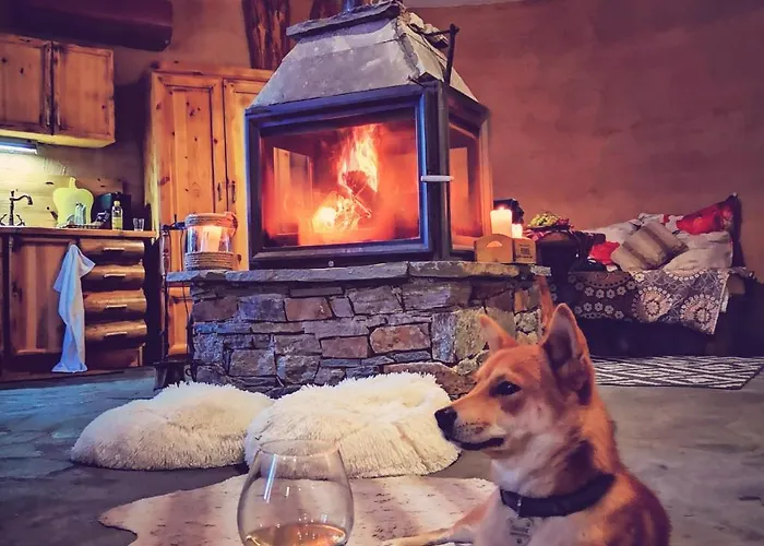 Villa панорама хаус и еко къщи дървена и землянка *